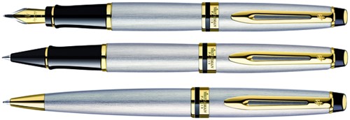Vulpen Waterman Expert stainless steel GT medium-2