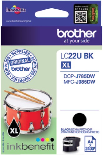 Inktcartridge Brother LC-22U zwart-2