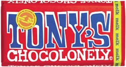 Chocolade Tony's Chocolonely reep 180gr melk