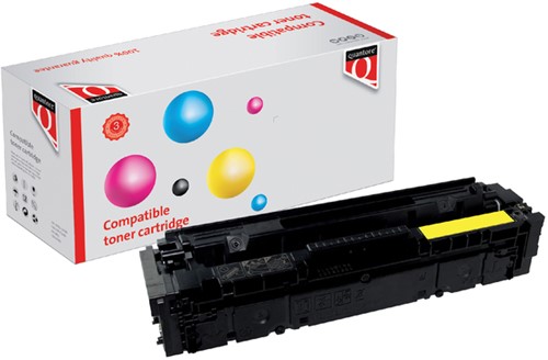 Tonercartridge Quantore alternatief tbv HP CF402A 201A geel