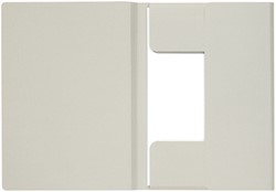 Dossiermap Infinio A4 3 kleppen 270gr grijs