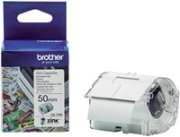 Labeletiket Brother CZ-1005 50mmX5m kleur opdruk