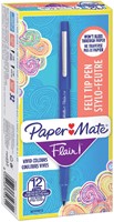 Fineliner Paper Mate Flair Original medium blauw-3