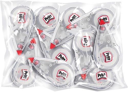 Correctieroller Pritt Mini Flex 4.2mmx7m promo pack à 7+3 gratis