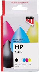 Inktcartridge Quantore  alternatief tbv HP CH563EE CH564EE 301XL zwart + kleur