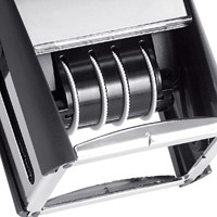 Woord-datumstempel Colop Heavy Duty 2000/WD Classic Line 12 teksten rood-2