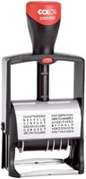 Woord-datumstempel Colop Heavy Duty 2000/WD Classic Line 12 teksten rood