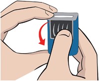 Woord-datumstempel Colop Printer Mini S 160/L2 ontvangen blauw-2