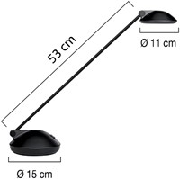 Bureaulamp Unilux Joker zwart-2