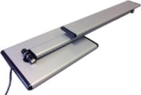 Bureaulamp Unilux Terra aluminium grijs-2