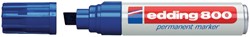 Viltstift edding 800 schuin blauw 4-12mm