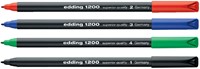 Fineliner edding 1200 groen 0.5-1mm-2