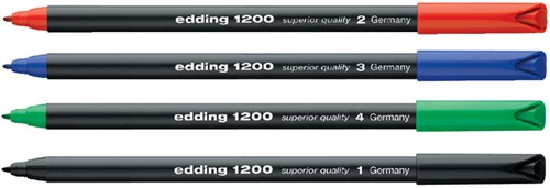 Fineliner edding 1200 groen 0.5-1mm-2