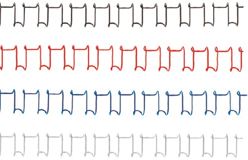 Draadrug GBC 6mm 34-rings A4 zwart 100stuks-2