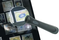 Loep Leuchtturm LU 4 voorzien van 2  led-lampen vergroot 2,5x