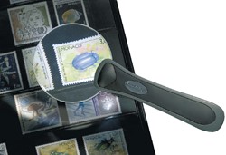 Loep Leuchtturm LU 4 voorzien van 2  led-lampen vergroot 2,5x