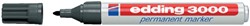 Viltstift edding 3000 rond grijs 1.5-3mm