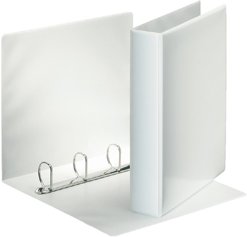 Presentatieringband Esselte Deluxe A4 4-rings D-mech 30mm wit