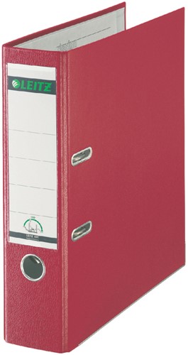 Ordner Leitz A4 80mm PP rood