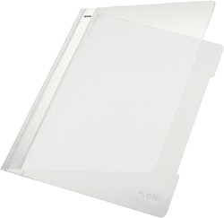 Snelhechter Leitz standaard A4 PVC wit