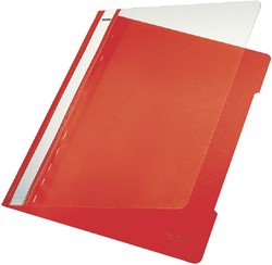 Snelhechter Leitz standaard A4 PVC rood