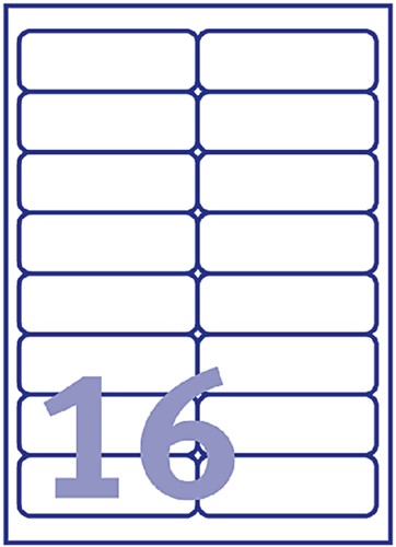 Etiket Avery L7162-40 99.1x33.9mm wit 640stuks-2