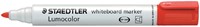 Viltstift Staedtler 351 whiteboard rond rood 2mm