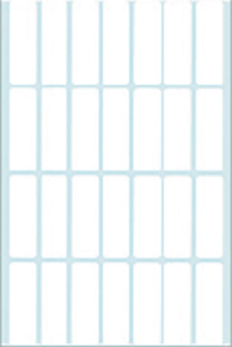 Etiket HERMA 2360 13x40mm wit 896stuks-2