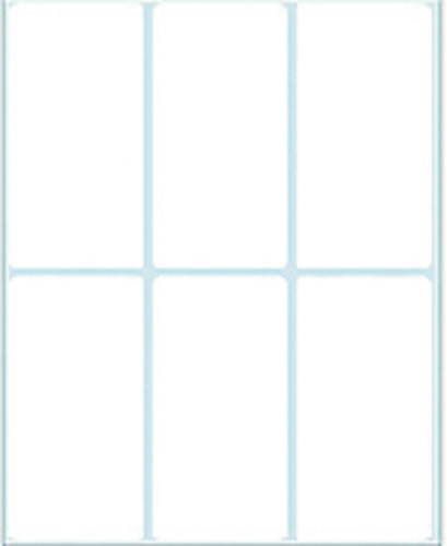 Etiket HERMA 2480 34x67mm wit 192stuks-2