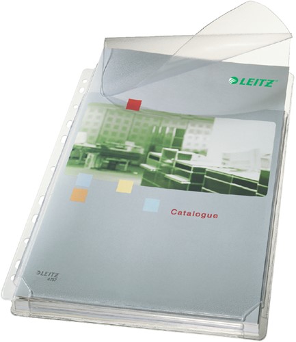 Harmonica showtas Leitz Premium met klep 0.17mm PVC A4