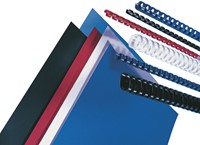 Voorblad GBC A4 Polycover 300micron zwart 100 stuks-2