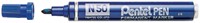 Viltstift Pentel N50 rond blauw 1.5-3mm