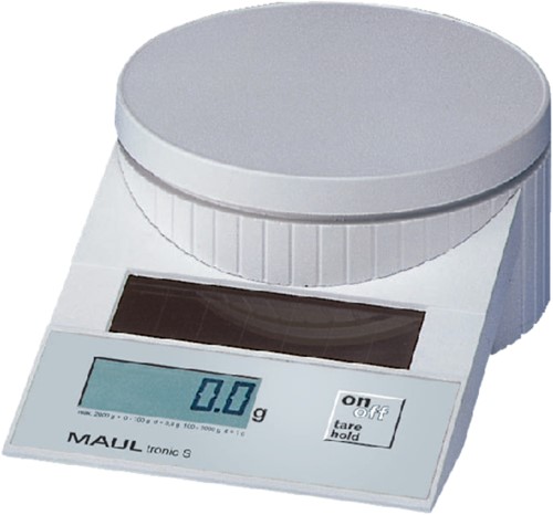 Briefweger MAUL Tronic solar tot 2000 gram wit