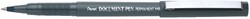 Rollerpen Pentel MR205 zwart 0.2mm