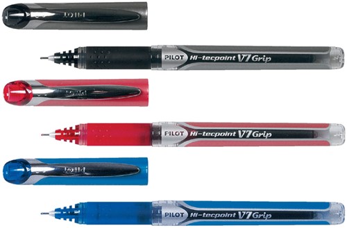 Rollerpen PILOT Hi-Tecpoint grip V7 0.4mm blauw-2