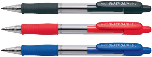 Balpen PILOT Supergrip zwart 0.32mm-2