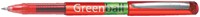 Rollerpen PILOT Greenball Begreen rood  0.35mm