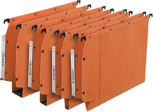Hangmap Elba AVZ Mark3 A4 U-bodem 30mm oranje
