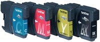 Inktcartridge Brother LC-1100HYBK zwart HC-1