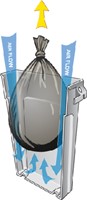 Afvalcontainer Slim Jim grijs 87liter-3