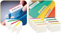 Indextabs 3M Post-it 686 38x50.8mm strong gebogen assorti-1