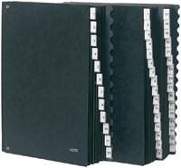 Bureaumap Leitz A4 A-Z hardboard gewolkt-2
