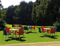Juliette stoel orange-2