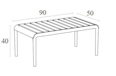 Paris lounge table black-2