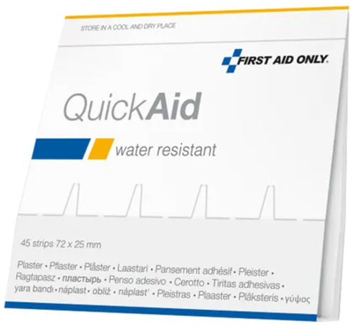 pleisters refill First Aid Only 45 stuks voor AC-P44001 waterproof