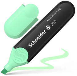 Tekstmarker Schneider Job pastel kleur mint