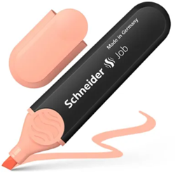 Tekstmarker Schneider Job pastel kleur perzik