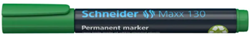 marker Schneider Maxx 130 permanent ronde punt groen