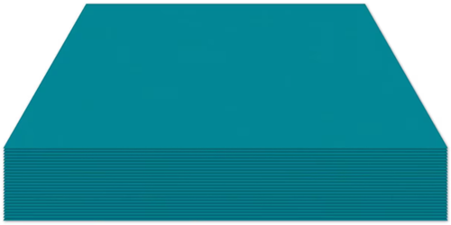 Fotokarton Kangaro turquoise 50x70cm 300gr pak 25 vel 