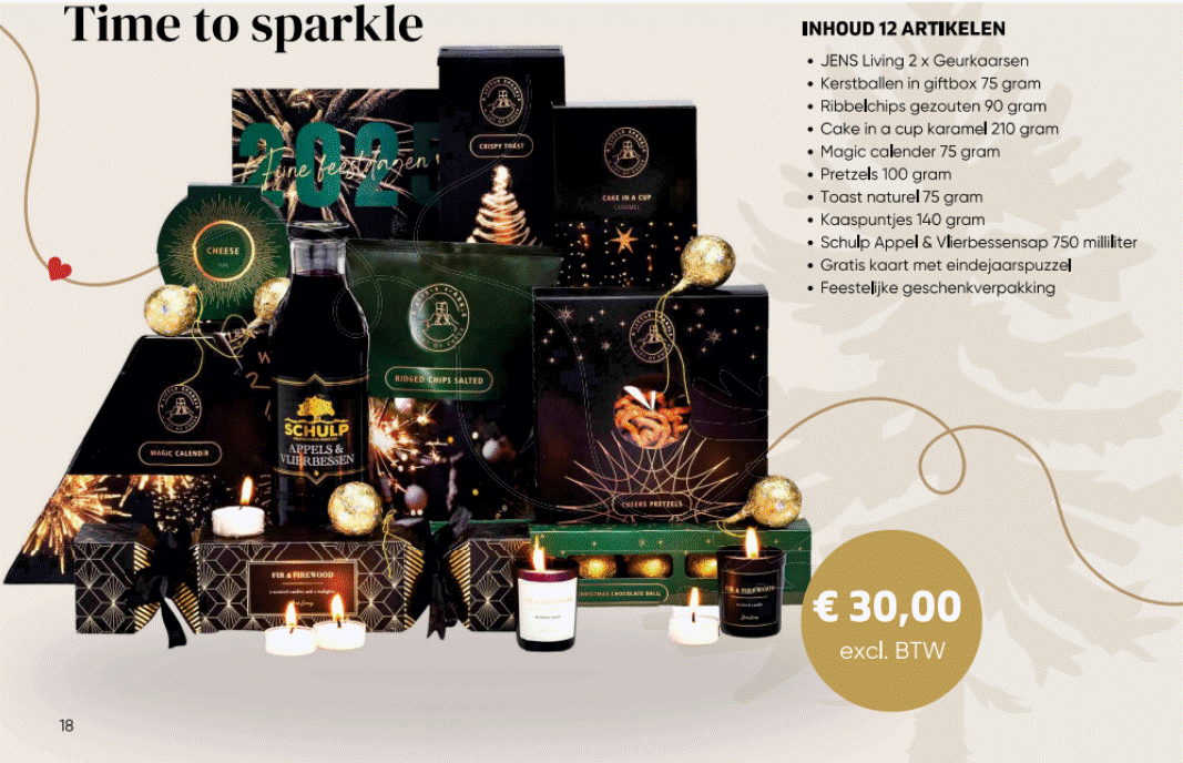 Kerstpakket Time to sparkle